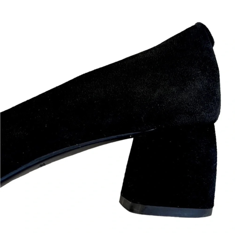 Kate Spade Leather Heels Black Size 6